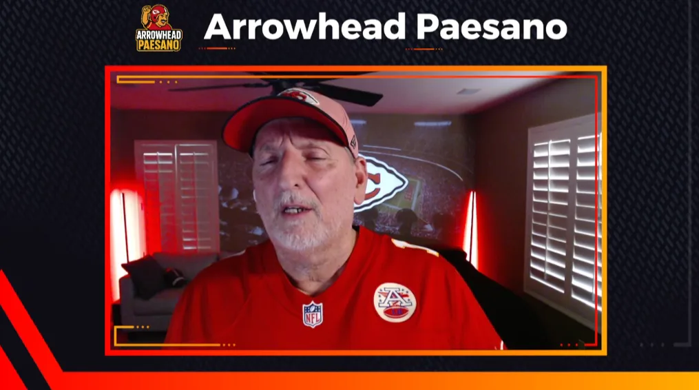 Arrowhead Paesano in the channel broadcast frame