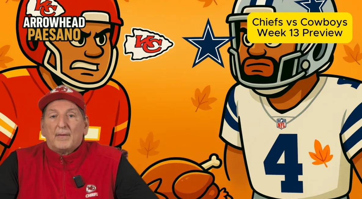 Thumbnail: Chiefs vs. Cowboys — Week 13 Preview
